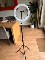 Ringlamp selfie, Ophalen of Verzenden, Gebruikt, Lamp of Flitsset