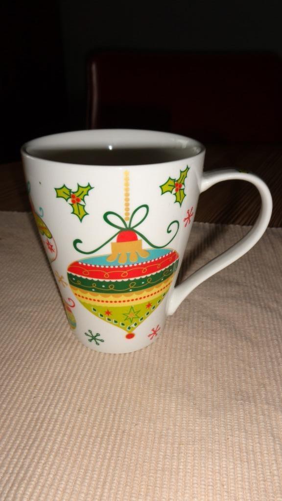 Grote beker Kerst porselein van Agatha Bester, Diversen, Kerst, Nieuw, Ophalen of Verzenden