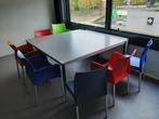 Kantinestoelen kantoorstoelen vergaderstoelen Ice850, Blauw, Ice850, Ophalen of Verzenden, Zo goed als nieuw