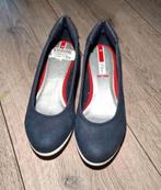 S.Oliver ballerina's met sleehak maat 36 – Soft Foam, Blauw, S'oliver, Instappers, Ophalen of Verzenden