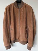 Boss Suède Leren Jas Cognac - Nieuw - Maat 52, Maat 52/54 (L), BOSS, Bruin, Nieuw