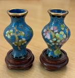 Vintage Cloisonne Vaasjes 6 cm 1960s, Antiek en Kunst, Ophalen of Verzenden