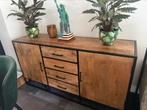 Dressoir mango hout, Huis en Inrichting, Kasten | Dressoirs, Ophalen, 150 tot 200 cm, Zo goed als nieuw, 25 tot 50 cm