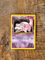 Sabrina’s Slowpoke 95/132 Gym Heroes Pokémon kaart, Hobby en Vrije tijd, Verzamelkaartspellen | Pokémon, Gebruikt, Ophalen of Verzenden