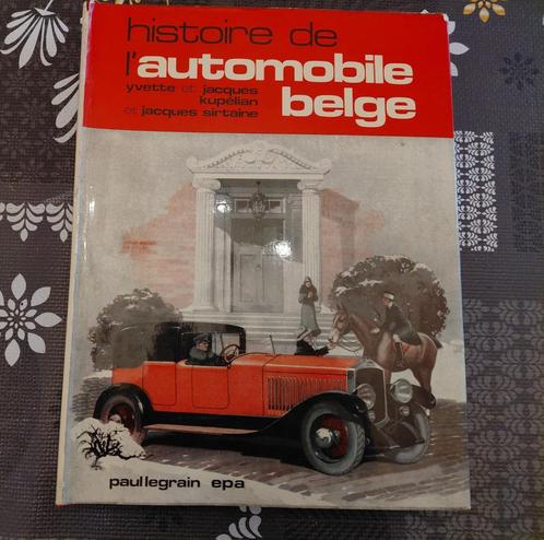 Histoire de l'automobile belge, Boeken, Auto's | Boeken, Gelezen, Overige merken, Ophalen of Verzenden