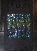 Hemdje Shirtje maat 170-176, grijs met lovertjes/ pailletten, Kinderen en Baby's, Kinderkleding | Maat 170, Meisje, Coolcat, Ophalen of Verzenden