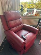 Elektrische sta-op stoel inclusief ligstand, Huis en Inrichting, Fauteuils, Ophalen, Gebruikt, 75 tot 100 cm, 50 tot 75 cm