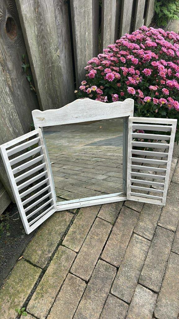 Louvre Spiegel, Huis en Inrichting, Woonaccessoires | Spiegels, Zo goed als nieuw, Minder dan 50 cm, Minder dan 100 cm, Rechthoekig
