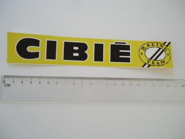 sticker oud CIBIE RACING TEAM jarn 70 autosport porsche auto, Verzamelen, Stickers, Zo goed als nieuw, Bedrijf of Vereniging, Verzenden