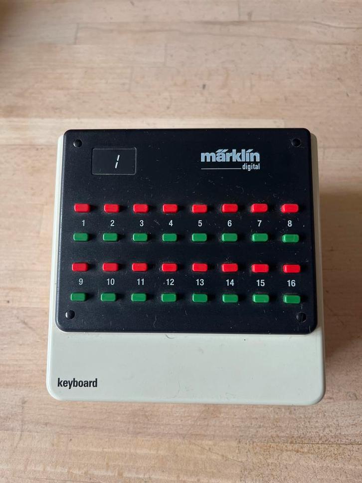 Marklin Keyboard - Digitaal Besturing, Verzamelen, Spoorwegen en Tramwegen, Gebruikt, Trein, Overige typen, Ophalen of Verzenden