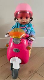 Baby born pop met scooter, Ophalen, Zo goed als nieuw, Babypop