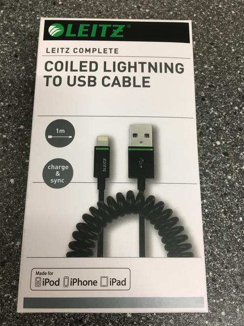 Nieuw! Leitz usb laadkabel lightning voor apple iphone, Telecommunicatie, Mobiele telefoons | Telefoon-opladers, Nieuw, Apple iPhone