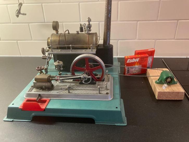Model stoommachine, Antiek en Kunst, Antiek | Speelgoed, Ophalen of Verzenden