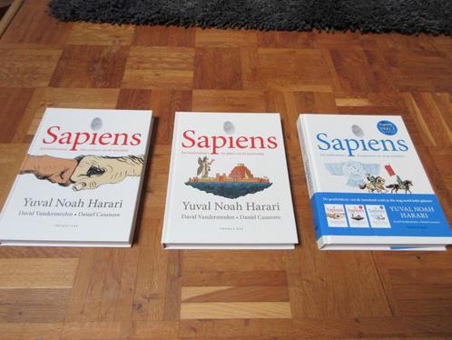 SAPIENS, Harari, 3 graphic novels, complete serie NIEUWSTAAT, Boeken, Geschiedenis | Wereld, Ophalen of Verzenden