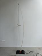 Teca vloerlamp, Huis en Inrichting, Lampen | Vloerlampen, Ophalen, Zo goed als nieuw, Italiaans design, 150 tot 200 cm