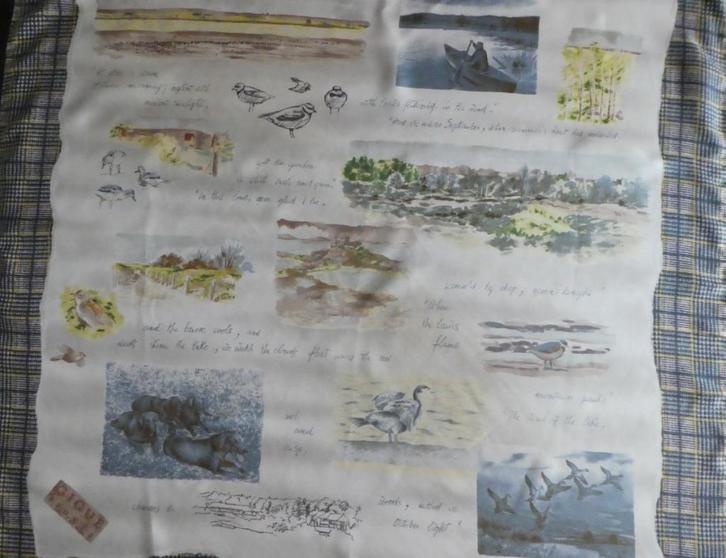 Sjaal, shawl GIGUE -100% zijde, Kleding | Dames, Mutsen, Sjaals en Handschoenen, Zo goed als nieuw, Sjaal, Maat 46/48 (XL) of groter