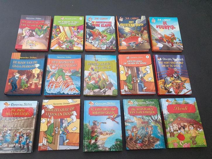 Diverse kinderboeken van Geronimo Stilton Joe Carrot,, Boeken, Kinderboeken | Jeugd | onder 10 jaar, Zo goed als nieuw, Fictie algemeen
