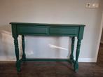 Groene Sidetable - 100x36x75 cm, Antiek en Kunst, Antiek | Meubels | Tafels, Ophalen