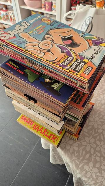 Grote stapel Sjors & Sjimmie/SjoSji 1990-1998 beschikbaar voor biedingen