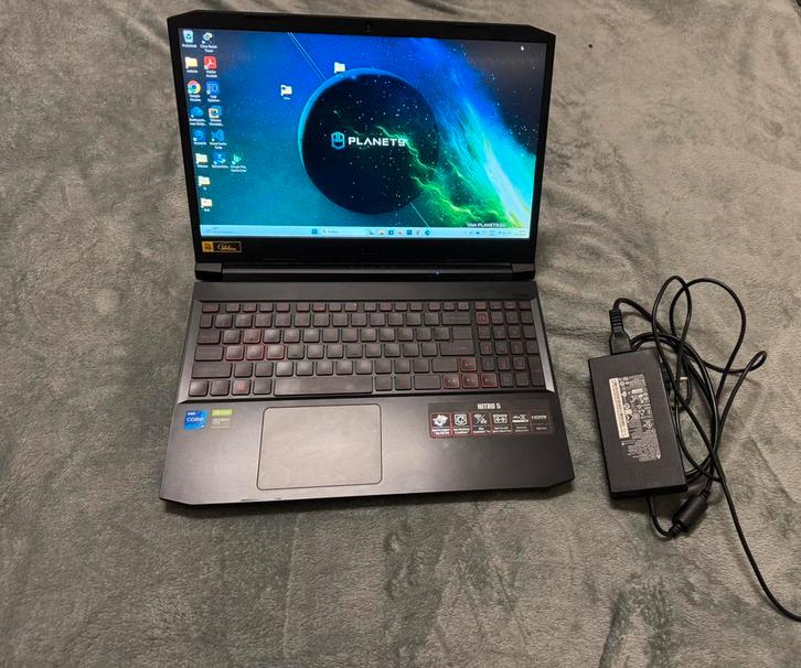 Acer Nitro 5 Gaming Laptop In zeer goede staat, Computers en Software, Windows Laptops, Zo goed als nieuw, 15 inch, SSD, Onbekend