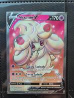 ‼️✅️ Alcremie V #64 Pokemon Shining Fates ✅️‼️, Ophalen, Zo goed als nieuw, Losse kaart