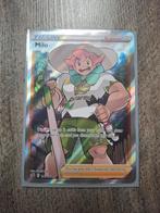 Trainer Milo Pokemon card Mint, Ophalen of Verzenden, Zo goed als nieuw