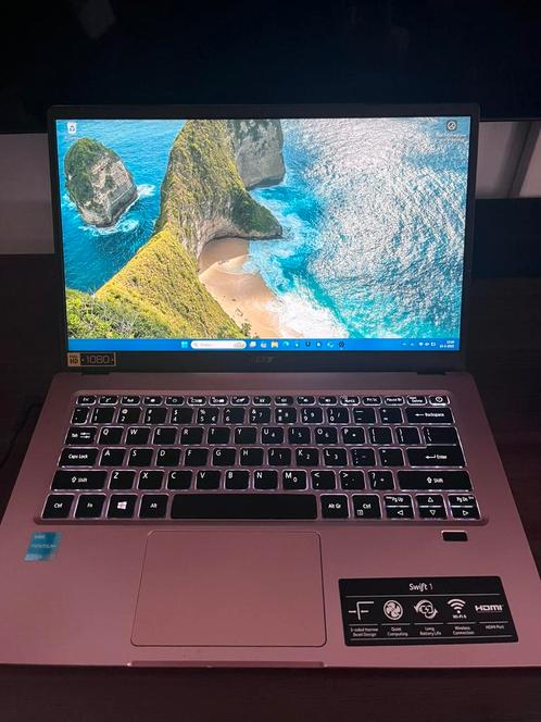 Acer swift 1 te koop, Computers en Software, Chromebooks, Zo goed als nieuw, 14 inch, 4 GB of minder, 128 GB, Qwerty, Ophalen