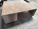 Flexform Groundpiece suede tafel poef, Ophalen, 200 cm of meer, 50 tot 100 cm, Zo goed als nieuw