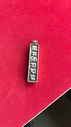 Zilver hanger doosje amulet indiaas met keur, Gebruikt, Overige voorstellingen, Ophalen of Verzenden, Zilver