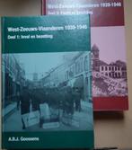 West-Zeeuws-Vlaanderen 1939-1946, 2 delen, Ophalen of Verzenden, A B.J. Goossens, Tweede Wereldoorlog, Gelezen