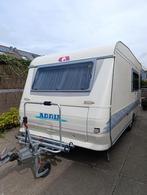 Adria Unica 462 PH mét Dorema voortent en fietsendrager, Caravans en Kamperen, Caravans, Koelkast, Treinzit, Particulier, Adria