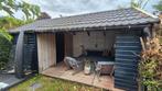 Overkapping met tuinhuis (6x3,5m), Tuin en Terras, Overkappingen, Ophalen, Gebruikt, Veranda