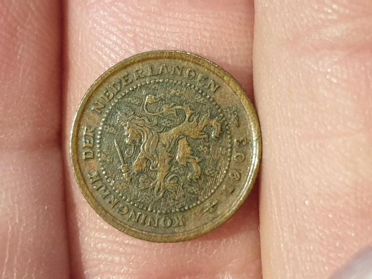 Halve cent 1903, los nr.2 (03), Postzegels en Munten, Munten | Nederland, Overige waardes, Koningin Wilhelmina, Ophalen of Verzenden