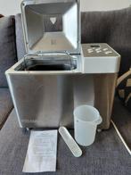 Kenwood Broodbakmachine BM350 Rapid, Witgoed en Apparatuur, Broodbakmachines, Gebruikt, 800 tot 1200 gram deeg, Kijkvenster, Ophalen