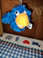 Croky sleutelhanger knuffeltje blauw 9 cm, Ophalen of Verzenden, Zo goed als nieuw