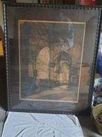 Grote Ets van Kerkinterieur, Ophalen of Verzenden