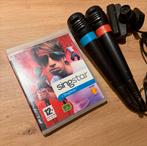Singstar PS3 met microfoons en camera, Spelcomputers en Games, Games | Overige, Muziek, Gebruikt, 2 spelers, Eén computer