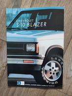 Chevrolet S-10 blazer brochure 1990, Chevrolet, Ophalen of Verzenden, Zo goed als nieuw, Chevrolet