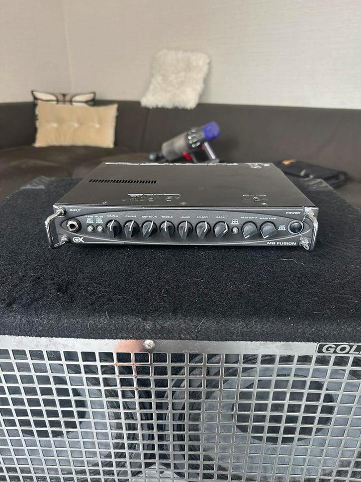 Gallien-krueger fusion 800 ultra licht,buizen voorversterker, Muziek en Instrumenten, Versterkers | Bas en Gitaar, Gebruikt, Ophalen