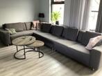 Grijze hoekbank (4 delen) - ophalen over 3 weken, Huis en Inrichting, Banken | Bankstellen, Ophalen, Gebruikt, Hoekbank, 300 cm of meer