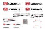 Vrachtauto decal 1:50 DB Schenker, Hobby en Vrije tijd, Modelauto's | 1:50, Verzenden, Nieuw, Bus of Vrachtwagen, Overige merken