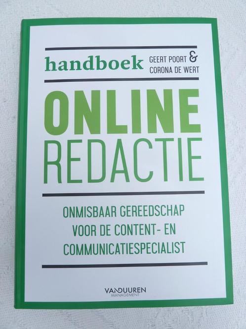 Boek: Online redactie–Geert Poort & Corona de Wert (1e druk), Boeken, Economie, Management en Marketing, Nieuw, E-commerce en Internet