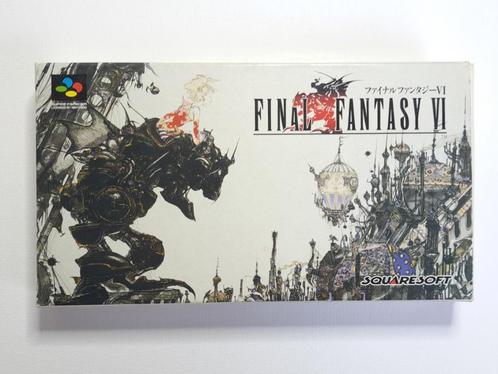 Final Fantasy VI - Super Nintendo - SNES - Compleet - NTSC-J, Spelcomputers en Games, Games | Nintendo Super NES, Zo goed als nieuw
