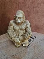 Zilverrug Gorilla Beeld - Gouden Accent, Ophalen of Verzenden, Zo goed als nieuw, Dier