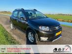 Dacia Sandero 0.9 TCe Stepway Lauréate Airco/80dkm/navigati, Voorwielaandrijving, Stof, Zwart, Bedrijf