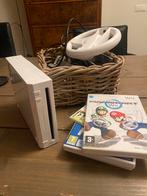 Nintendo wii + games + accessoires, Spelcomputers en Games, Spelcomputers | Nintendo Wii, Ophalen of Verzenden, Gebruikt