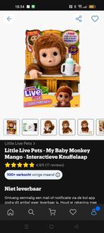 Little Live Pets My Baby Monkey Mango, Ophalen, Nieuw, Overige typen