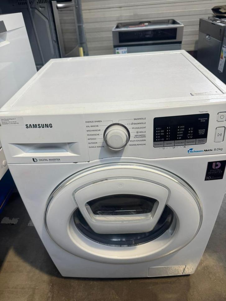 Samsung AD Wash wasmachine schoon garantie bezorging, Witgoed en Apparatuur, Wasmachines, Zo goed als nieuw, Voorlader, 6 tot 8 kg