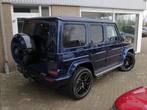 Mercedes-Benz AMG G 63 Manufaktur int|Carbon Stuur+Interieur, Auto's, Automaat, Gebruikt, Blauw, Bedrijf