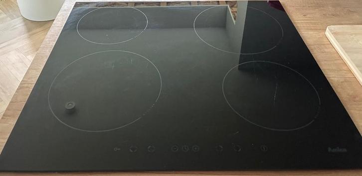 Amica inductiekookplaat 60x50 cm Perilex werkt perfect, Witgoed en Apparatuur, Kookplaten, Gebruikt, Inbouw, Inductie, 4 kookzones